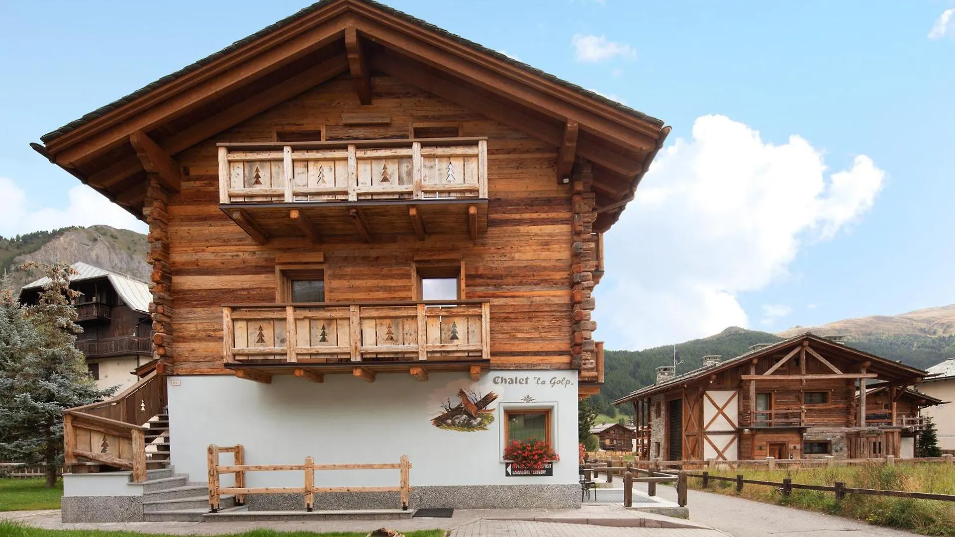 Apartman Chalet Leur Gusja Golp Trilocale Livigno